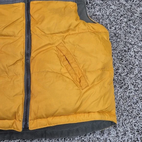 Old Navy Reversible Down Feather Puffer Vest 4/5 (XS) Utility Outdoor Y2K Retro - Picture 3 of 11